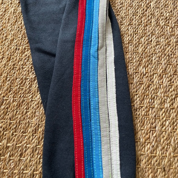 AVIATOR NATION. Navy 5 Stripe Sweatpants. Women’s Size Medium. - Picture 2 of 8